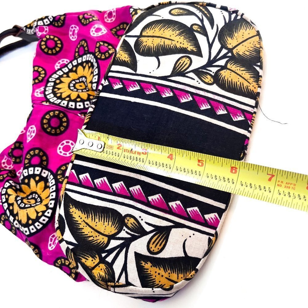 Annabelle Thom Leather and cloth Hobo Bag - Picture 9 of 9
